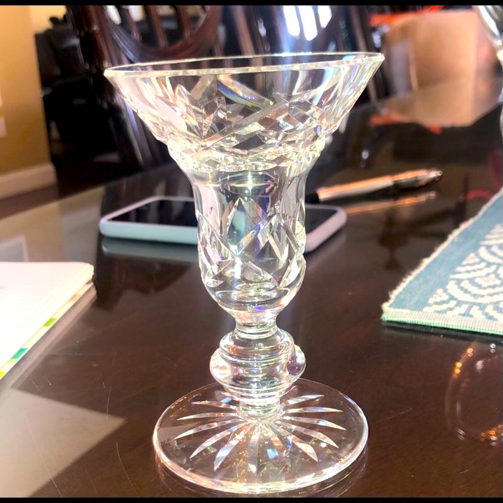 Waterford candle holder